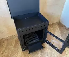 ESTUFA DE LEÑA CON PUERTA LATERAL - 4