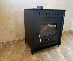Estufa de leña grande con salida de humos por Arriba - 3