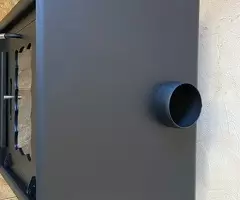 Estufa de leña grande con salida de humos por Arriba - 6