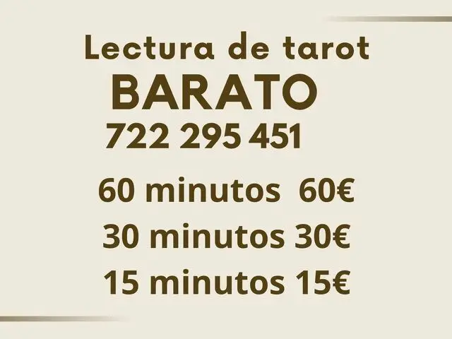 LECTURAS DE TAROT BARATO ONLINE - 1/1