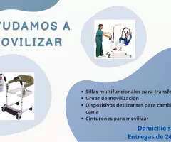 Alquiler de herramientas para movilizar pacientes