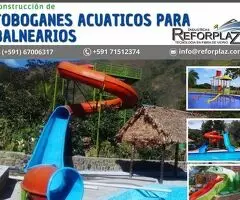 Toboganes Acuáticos de Calidad para Tu Balneario: ¡Hazlo Más Emocionante con REFORPLAZ!