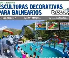 Esculturas Acuáticas de Calidad: Transforma tu Piscina con REFORPLAZ - 2