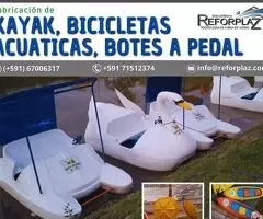 Kayaks, Bicicletas Acuáticas y Botes a Pedal: Tu Aventura Acuática Comienza con REFORPLAZ