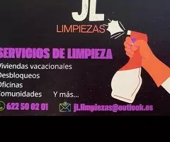 Servicios de limpieza