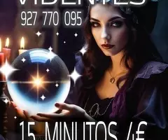 Tarot y videntes 15 minutos 4 euros