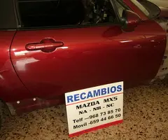 Puerta de Mazda MX5NC