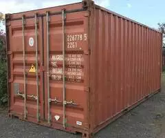 Contenedor maritimo de 6 metros usado