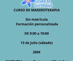 MADEROTERAPIA VERANO 2024 - 4