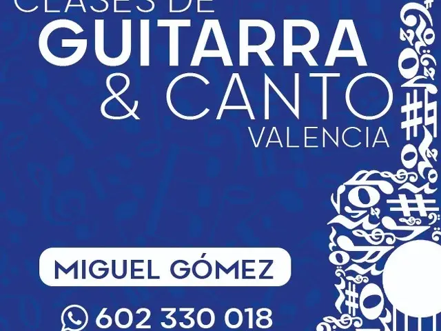 Clases de Canto y /o Guitarra - 1/1