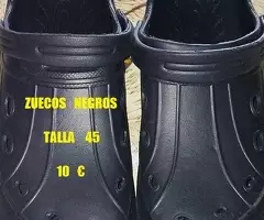 ZUECOS  TIPO  CROCKS  TALLA 45  10  EUROS - 10