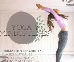 Formación como Monitor de Yoga y Mindufulnes