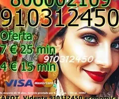 TAROT VISA CERRADA 35 MINUTOS 9 EUROS 910312450