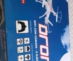 Drone nuevo!! Sin usar. Blanco.