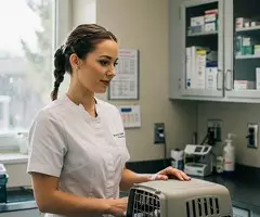 Auxiliar de veterinaria