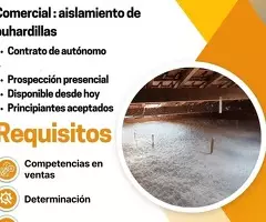 vendedor/a Freelance – Aislamiento térmico subvencionado