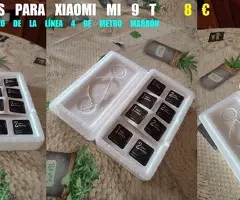 4 PROTECTORES PARA XIAOMI MI 9 T 8 €