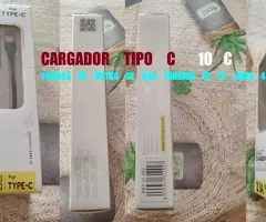 CARGADOR DE MÓVIL TIPO C 10 €