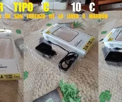 CARGADOR DE MÓVIL TIPO C 10 € - 3