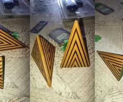 PIRÁMIDES  DECORATIVAS  10  € - 4