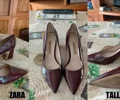 ZAPATOS  DE  ZARA  8  €
