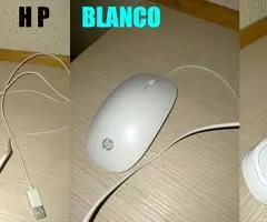 RATÓN  BLANCO  HP  Y  RATÓN  NEGRO  LOGITECH  8  € - 2