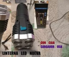 LINTERNA  DE  LEDS  NUEVA  8  €