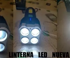LINTERNA  DE  LEDS  NUEVA  8  € - 2