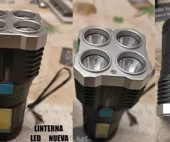 LINTERNA  DE  LEDS  NUEVA  8  € - 9