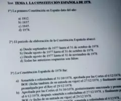 Clases particulares Oposición a Funcionarios de Prisiones.