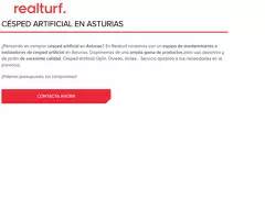 Césped Artificial Asturias Realturf