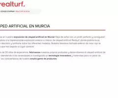 Césped Artificial Realturf Murcia