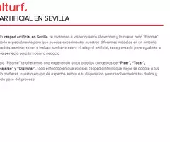 Césped Artificial Sevilla Realturf