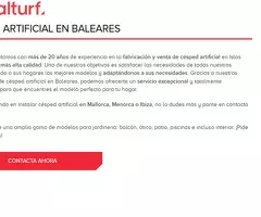 Césped Artificial Mallorca Realturf