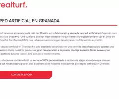 Césped Artificial Granada Realturf