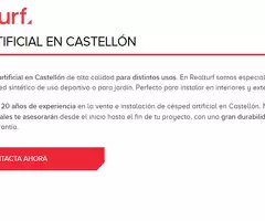 Césped Artificial Realturf Castellón