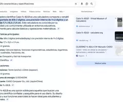 CALCULADORA CIENTÍFICA CASIO FX 82 LB 8 € - 3