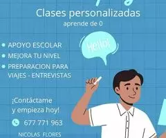 Aprende inglés con clases personalizadas
