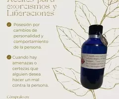 Venta de Aceites Benditos para Exorcismos y Liberaciones