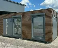 Contenedor HABITABLE nuevo con sanitarios