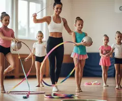 Profesoras de gimnasia rítmica en Rivas Vaciamadrid