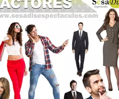 Actores profesionales. Marketing vivo