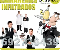 Camareros infiltrados