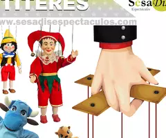 Obras de títeres. Marionetas