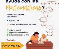 Clases particulares de matemáticas