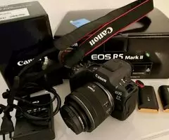 Canon EOS R5 Mark II con lente de 35 mm: ¡en perfecto estado!