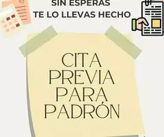 gestiono citas para padron Getafe
